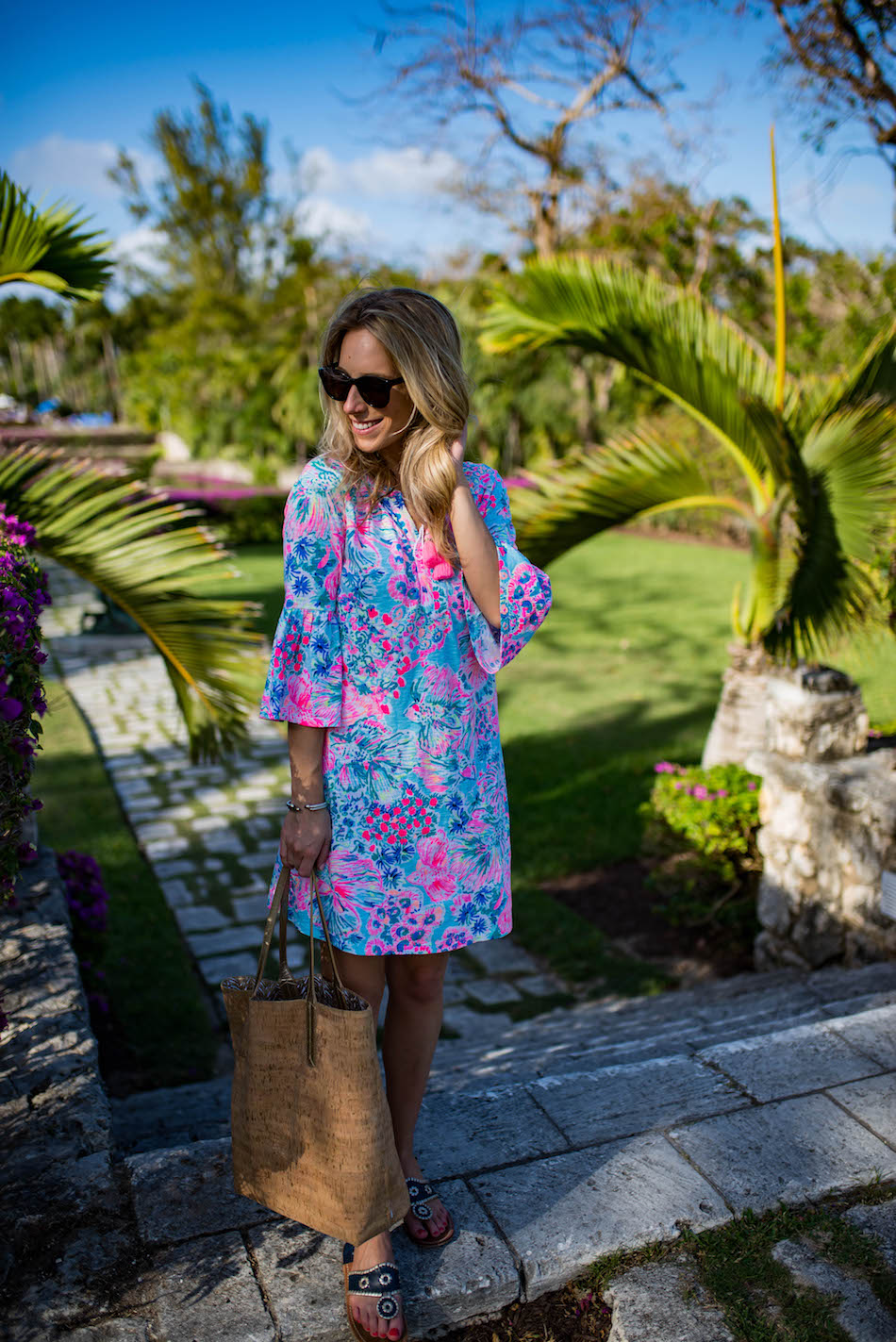 del lago tunic dress lilly pulitzer