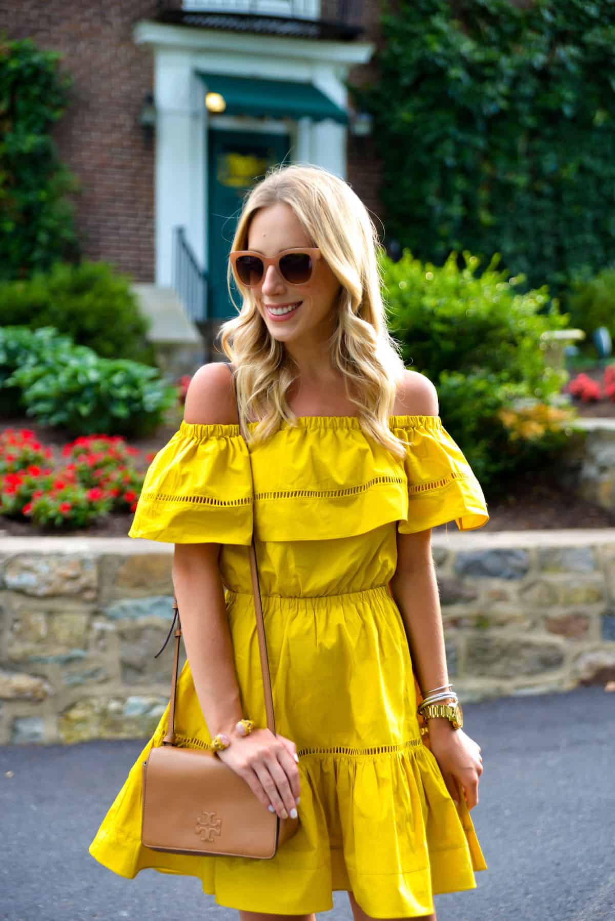 Ruffled Off The Shoulder Dress | Katie's Bliss